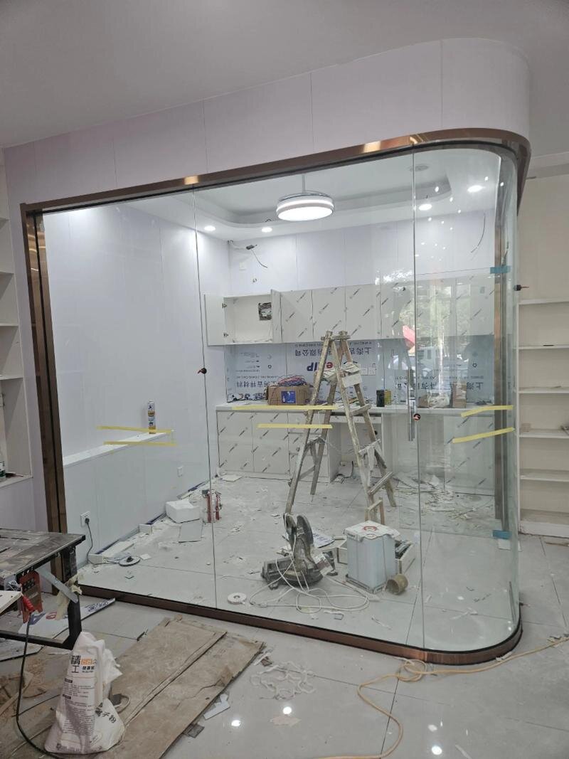 相城区热弯玻璃异形展柜玻璃 - 排名